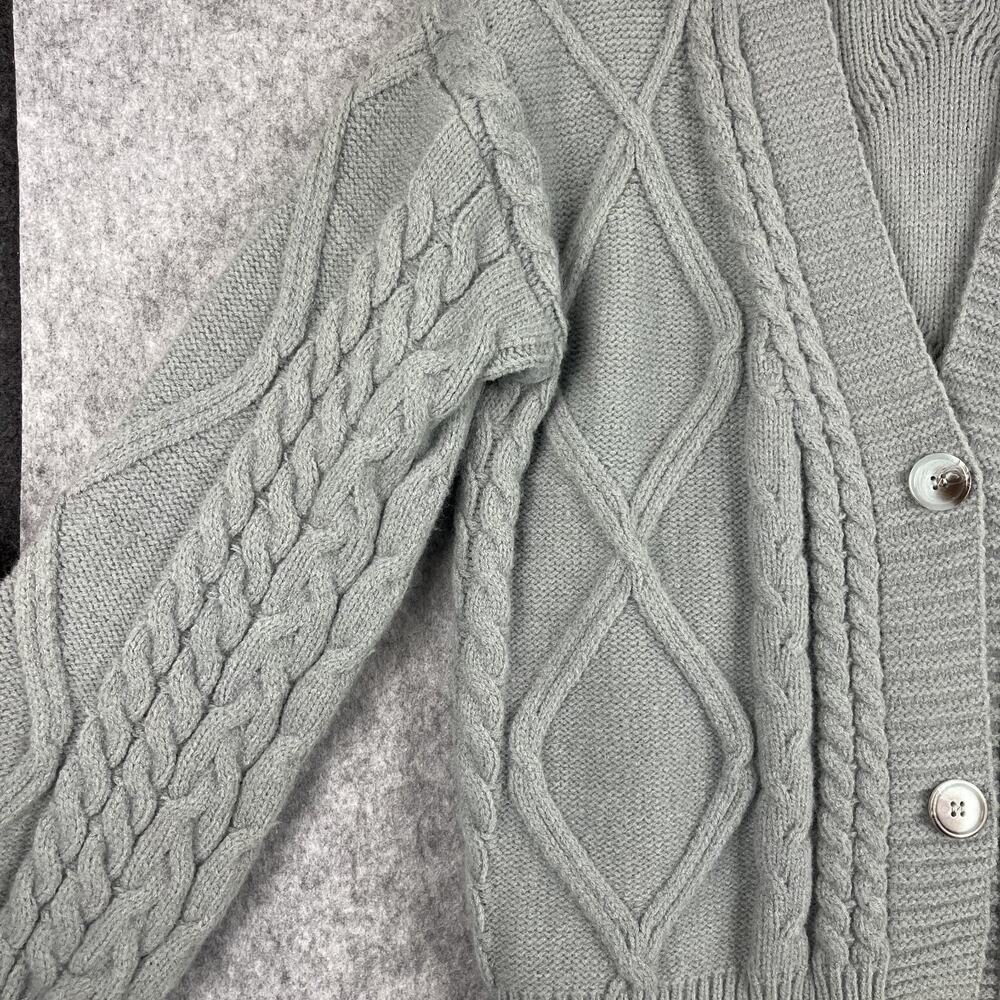 Taylor Swift The Tortured Poets Department Cardigan Sweater Womens XS Small Gray - Picture 8 of 16